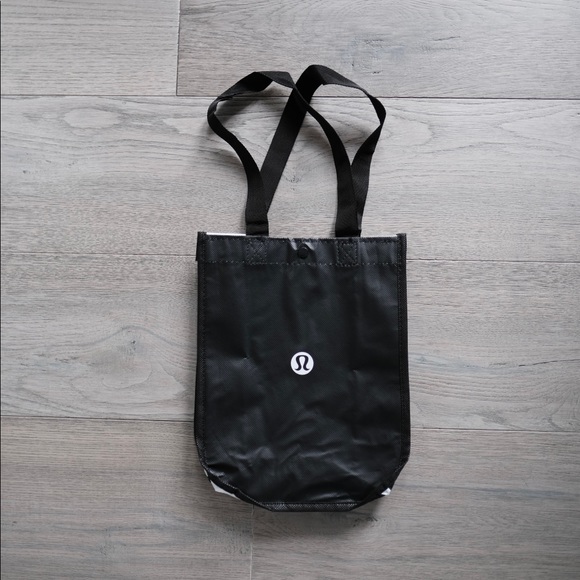 Lululemon reusable small black shopping tote bag - Picture 1 of 1